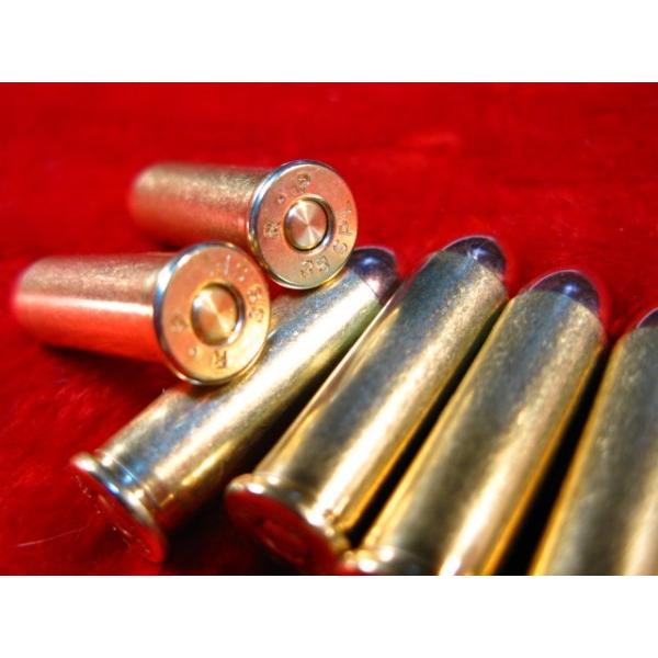 38SPL フルメタル弾頭 リアルダミーカート 6発入 .38スペシャル FMJ