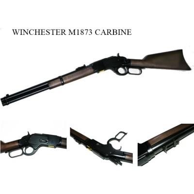 ウィンチェスター M1873 黒染めタイプ WINCHESTER M1873 CARBINE 西部劇の定番！レバーアクションエアガン （18歳以上）　KTW(19206円)