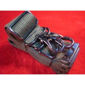両ナスカン付 スリング OD 汎用 電動ガン ライフルなどに KM企画