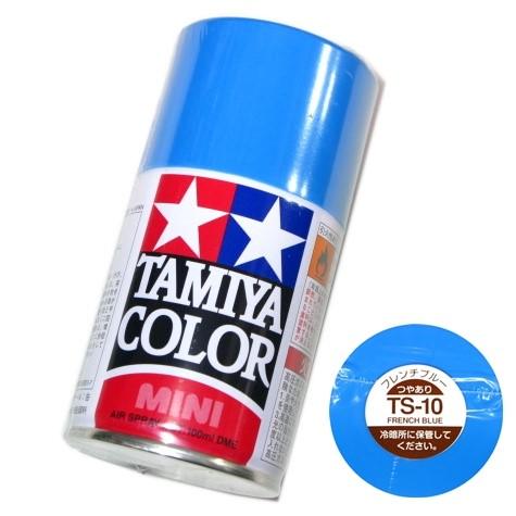 タミヤ スプレー塗料 (TS-10) フレンチブルー つやあり タミヤ模型