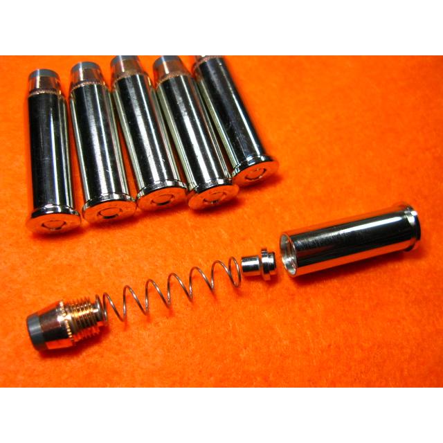 357 MAGNUM 空撃ち用 .357マグナム ダミーカート (6発入) 各社 357 MAGNUM 空撃ち用 .357マグナム ダミーカート (6発入) 各社