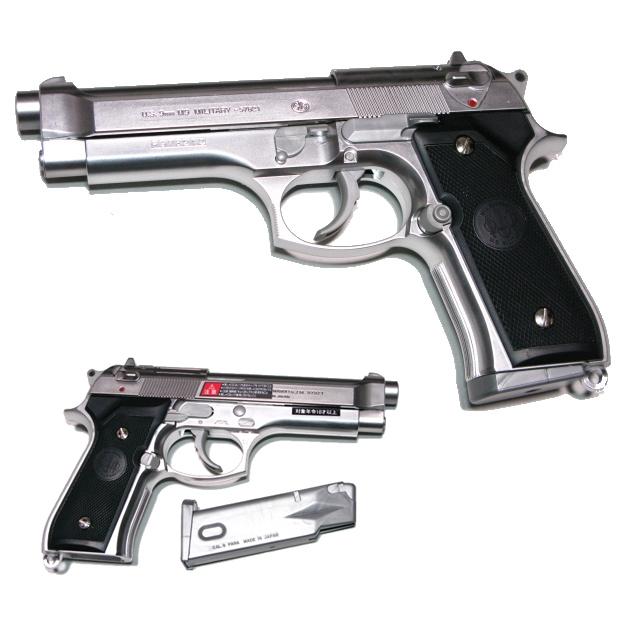 TOKYO MARUI（東京マルイ） M92F ミリタリー ステンレスタイプ