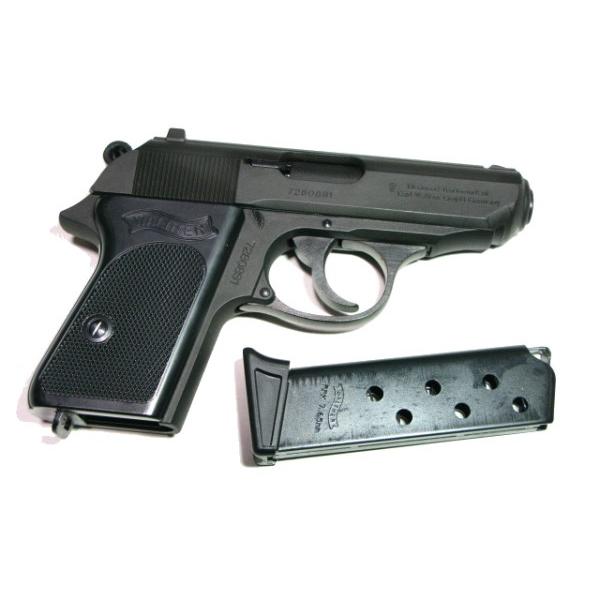 WALTHER ワルサー PPK ブラックHW 発火モデルガン ワルサー社公認 [007
