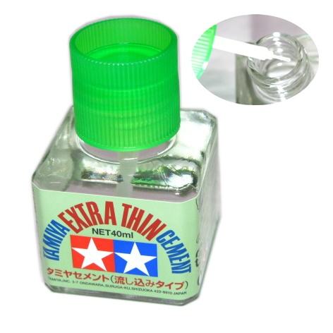 タミヤ セメント (流し込みタイプ) プラモデル専用接着剤 「使いやすい