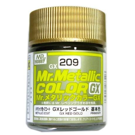 Mr.カラー （GX209）GX レッドゴールド メタリック色 2コート 基本色