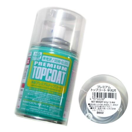 Mr.プレミアム トップコート [半光沢] 水性 (B-602) Mr.HOBBY GSI