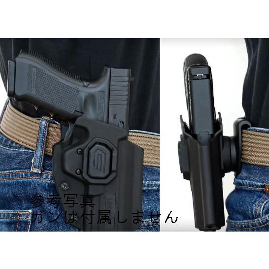 LayLax 40way CQCホルスター 右用 GLOCK P320 M92F M9 USP他 Battle