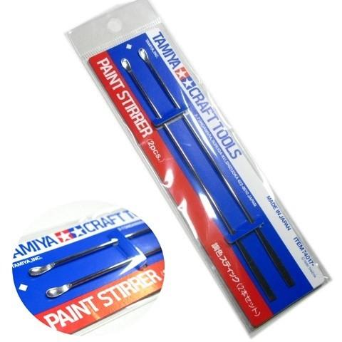 プラモデル, 塗料, Mr.color, TAMIYA 塗料,道具 タミヤ（TAMIYA） 調色スティック 2本セット 塗料の撹拌に マドラー