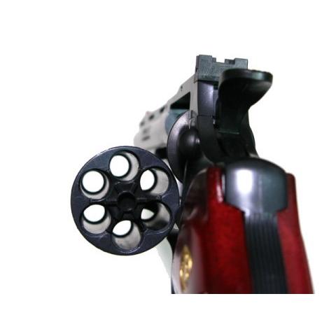 コルト パイソン 6in .357MAGNUM ブラック COLT PYTHON ウッドタイプ