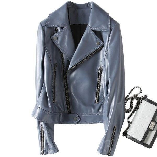 開店祝い 春秋本革レディースライダースジャケットラムレザージャケット羊革ジャケット革ジャンレザーコートテーラードバイクジャケット通勤ブルゾン 最安値挑戦 Www Ladislexia Net