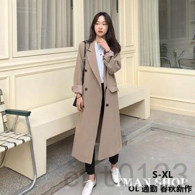 新しい到着 チェスターコートレディーストレンチコートダブルコートカーキ色マキシ丈あったか裏地付きゆったり無地アウターマキシコートol通勤春秋 チェスターコート サイズ S Demolition Training