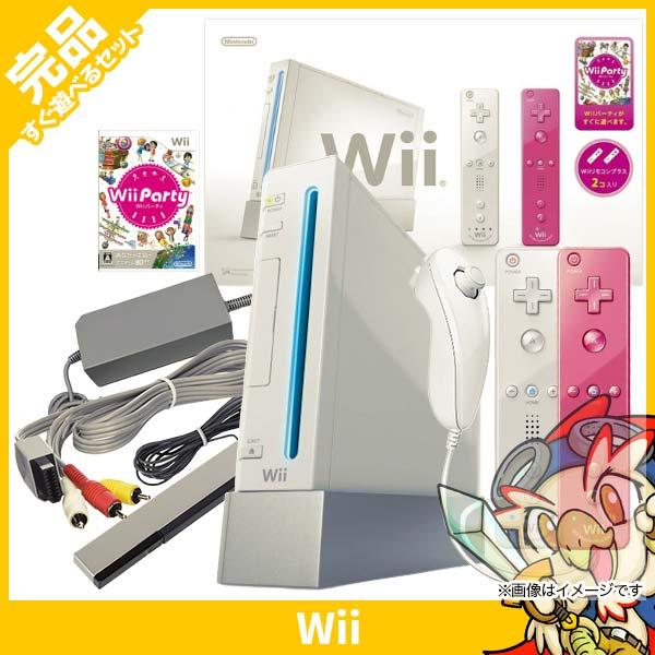 任天堂（Nintendo） wii Wii本体 シロ Wiiリモコンプラス Wiiパーティ