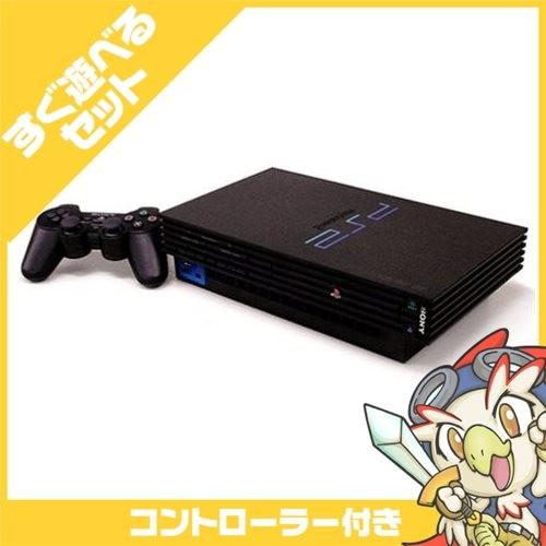 SONY PS2 (SCPH-39000) 本体 すぐ遊べるセット コントローラー付 SONY PS2 (SCPH-39000) 本体 すぐ遊べるセット コントローラー付