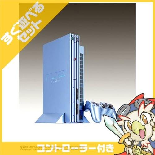 SONY（ソニー） PS2 AQUA（SCPH-39000AQ） 本体 すぐ遊べるセット