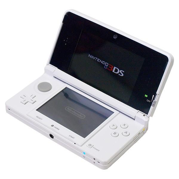 3DS ニンテンドー3DS 本体 タッチペン付 ピュアホワイト 中古 : 1445  