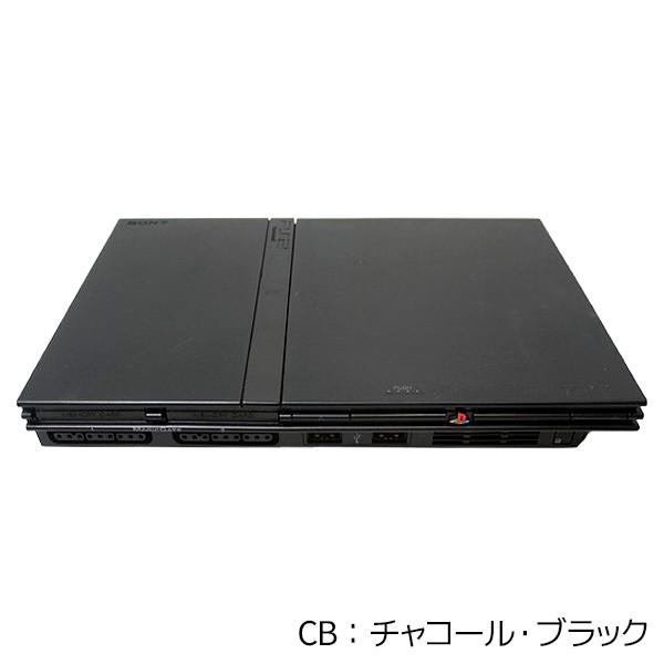 PS2 本体 中古 純正 コントローラー 1個付 すぐ遊べるセット プレステ2 SCPH 75000CB CW SS｜entameoukoku｜02