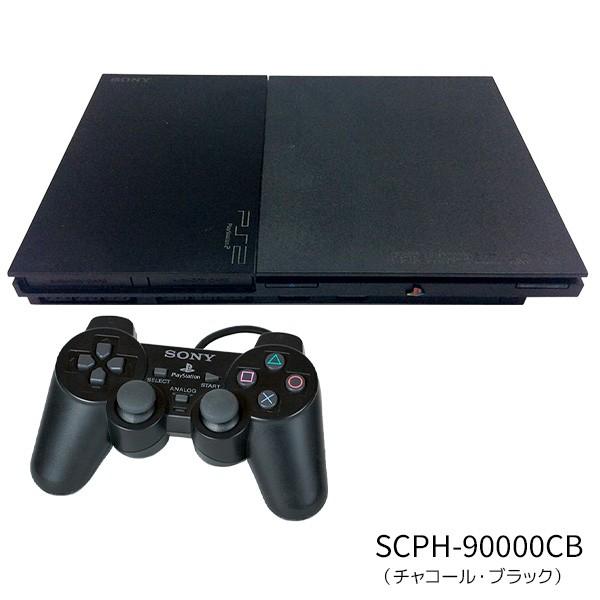 PS2 本体 中古 純正 コントローラー 1個付 すぐ遊べるセット プレステ2 SCPH 90000CB CW SS CR｜entameoukoku｜02