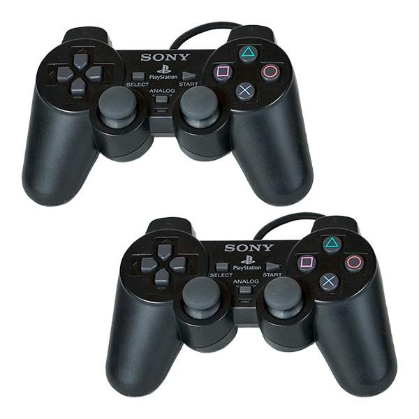 SONY PS2 本体 純正コントローラー2個 すぐ遊べるセット SONY PS2 本体 純正コントローラー2個 すぐ遊べるセット