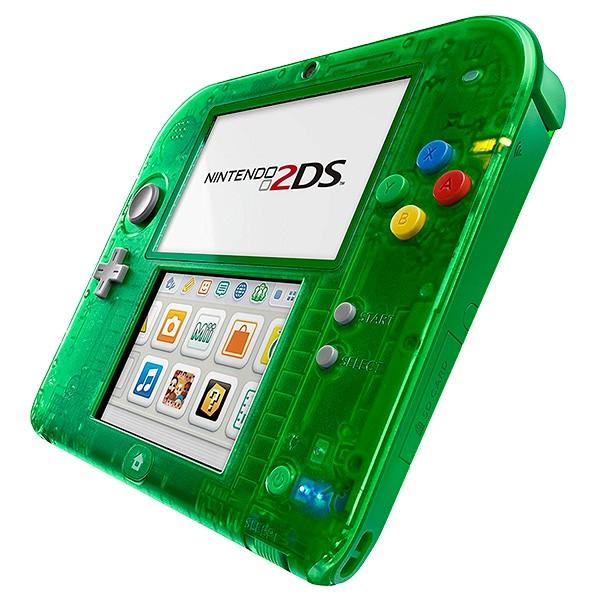 2DS ニンテンドー2DS 緑 限定パックFTR-S-MADL 本体のみ タッチペン付