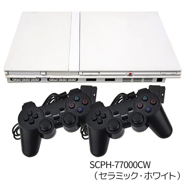 SONY（ソニー） PS2 本体 互換コントローラー2個 おまけ PS2 ソフト 1