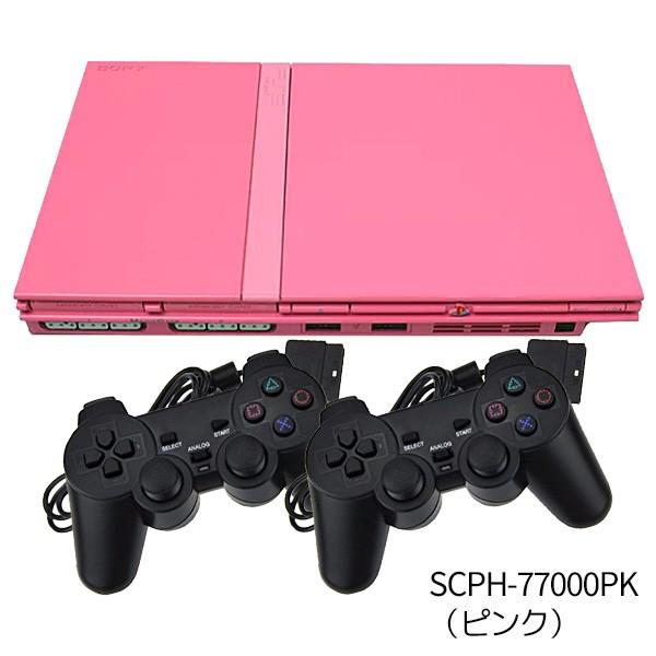 SONY（ソニー） PS2 本体 互換コントローラー2個 おまけ PS2 ソフト 1