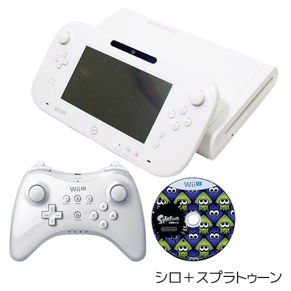 ニンテンドー Wii U 本体＋PROコントローラー＋ソフト2本セット！値下げ可-