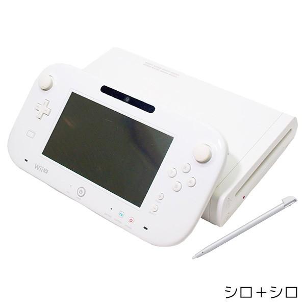 WiiU ベーシックセット 本体 選べる組み合わせ シロ クロ ゲームパッド 