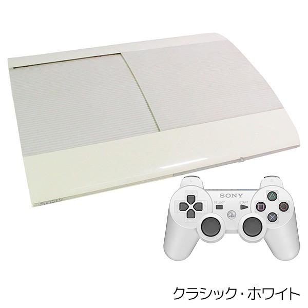 PS3 本体 すぐ遊べるセット CECH-4000B おまけソフト付 選べる2色 純正 コントローラー 1個付 プレステ3 PlayStation 3  SONY ゲーム機 中古