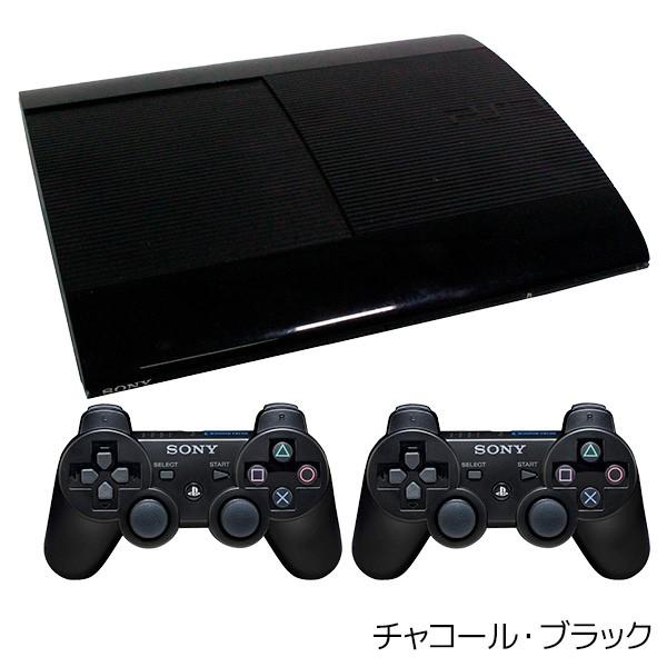 PS3 本体 すぐ遊べるセット CECH-4000B 純正 選べる2色 純正