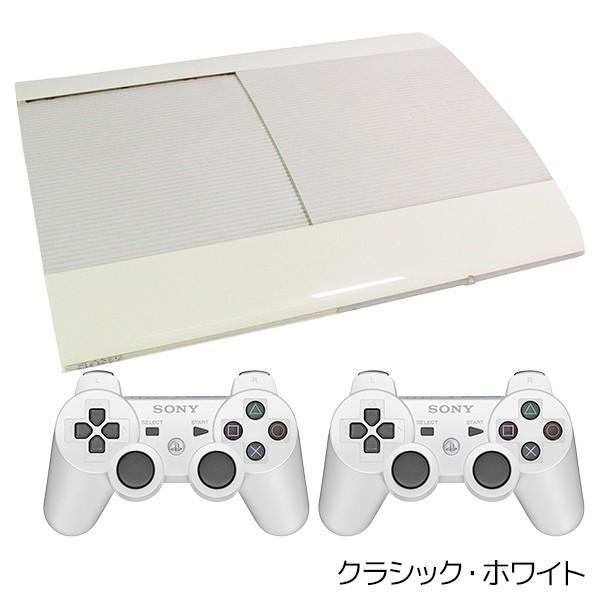 PS3 本体 すぐ遊べるセット CECH-4000B 純正 選べる2色 純正