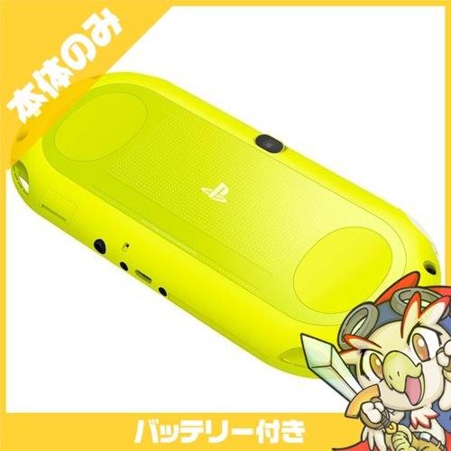 SONY PSVita 2000 PlayStation Vita Wi-Fiモデル ライムグリーン SONY PSVita 2000 PlayStation Vita Wi-Fiモデル ライムグリーン