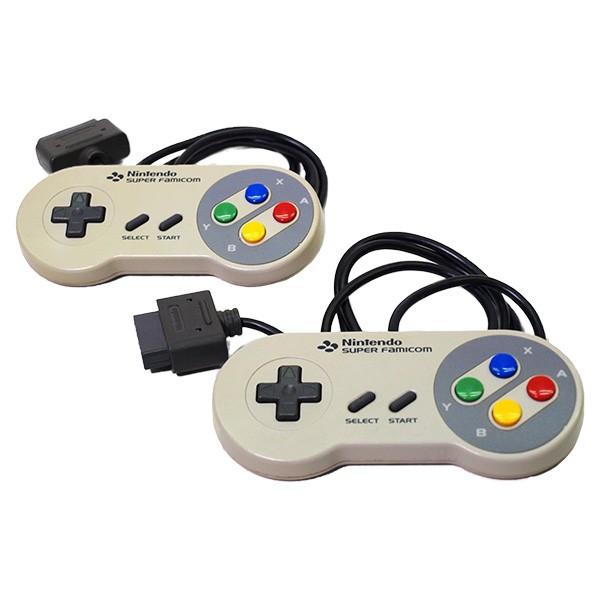 国際ブランド スーパーファミコン 本体 すぐ遊べるセット SFC コントローラー2点 ソフト付(ドンキーコング1) 中古 旧機種 