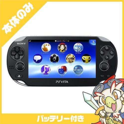 PSVita 3G/Wi-Fiモデル クリスタル・ブラック 限定版 (PCH-1100AB01 