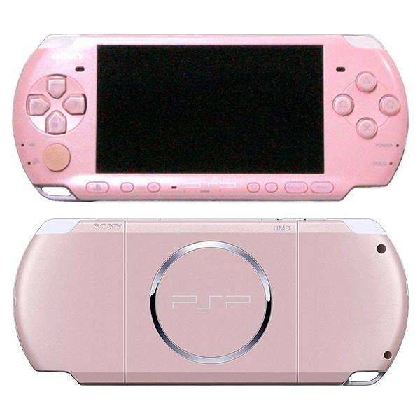PSP 3000 ブロッサム・ピンク (PSP-3000ZP) 本体 すぐ遊べるセット PlayStationPortable SONY ソニー 中古