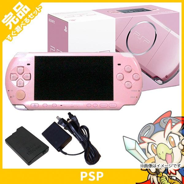 SONY - PSP 3000 本体 中古 属する品完全無欠さ ブロッサム・ピンク PSP-3000ZP プレイステーションポータブル 完品 外箱付 ゲーム、おもちゃ-テレビゲーム-プレイステーションポータブル（PSP）