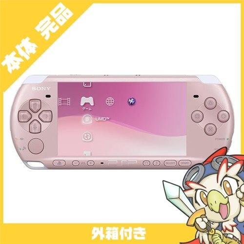 PSP 3000 本体 中古 付属品完備 ブロッサム・ピンク PSP-3000ZP 