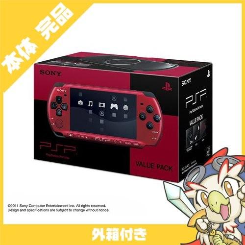 SONY PSP バリュー・パック レッド/ブラック (PSPJ-30026) 本体 SONY PSP バリュー・パック レッド/ブラック (PSPJ-30026) 本体