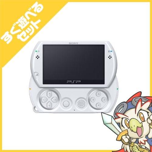 PSPgo PSP go パール・ホワイト (PSP-N1000PW) 本体 すぐ遊べるセット 