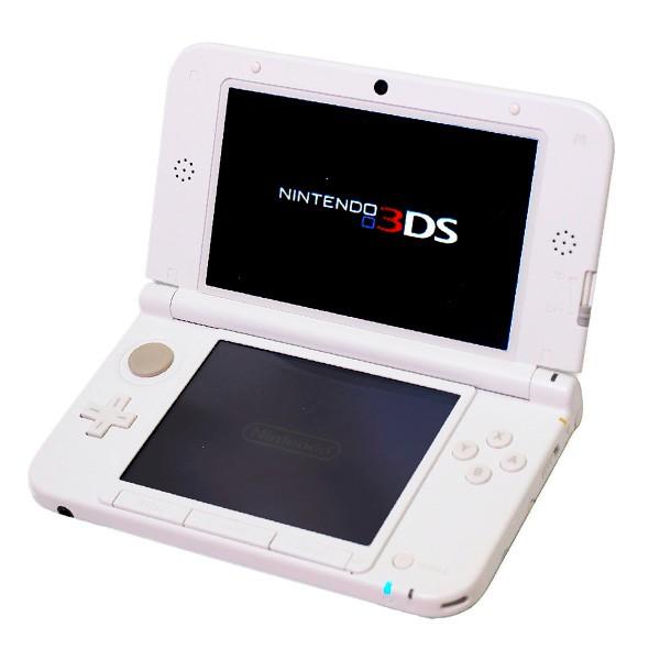 任天堂 3DS LL ミントXホワイト 本体のみ タッチペン付 中古  