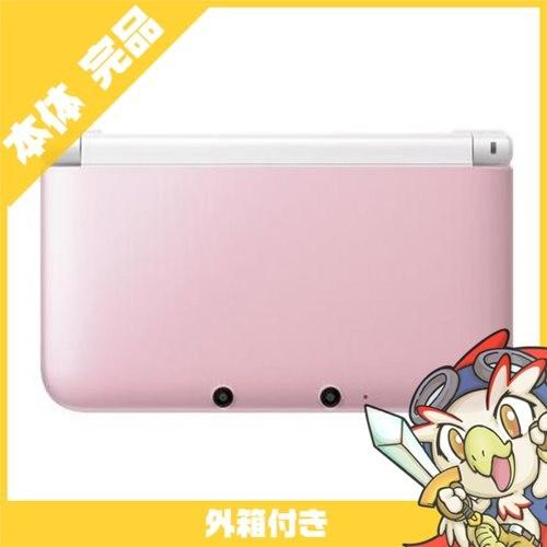 3DSLL ニンテンドー3DS LL ピンクXホワイト 本体 完品 外箱付 Nintendo