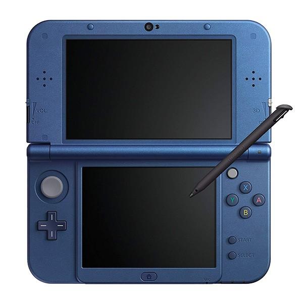 New3DSLL New ニンテンドー3DS LL メタリックブルー（RED-S-BAAA) 本体 完品 外箱付 Nintendo 任天堂  ニンテンドー 中古