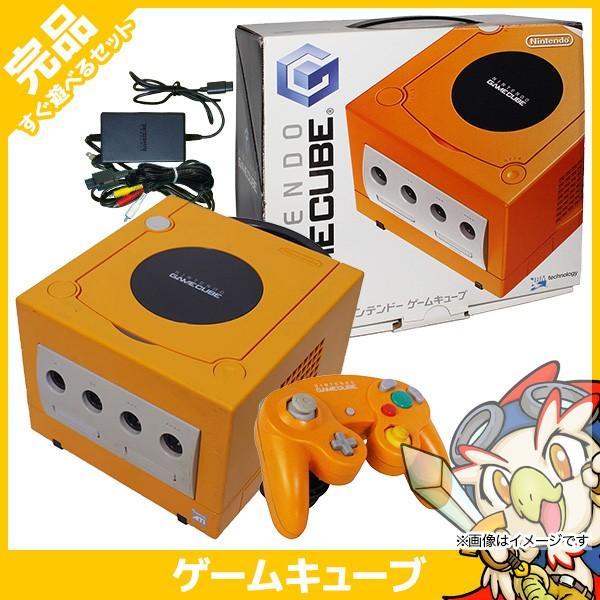 任天堂（Nintendo） ゲームキューブ 中古 本体 オレンジ 付属品完備 GC