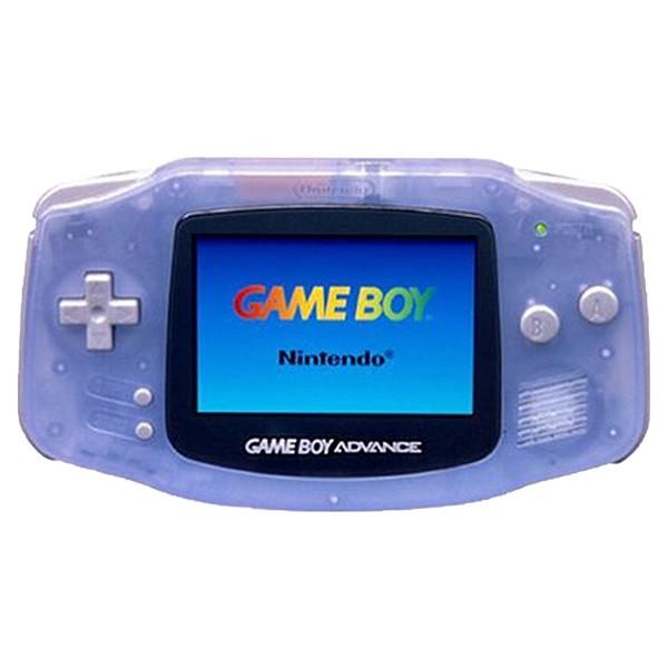 ゲームボーイアドバンス 本体 中古 付属品完備 GBA ミルキーブルー 完品 外箱付