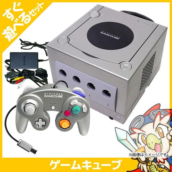 Gc ゲームキューブ 本体 シルバー すぐに遊べるセット 中古 77 エンタメ王国 通販 Yahoo ショッピング