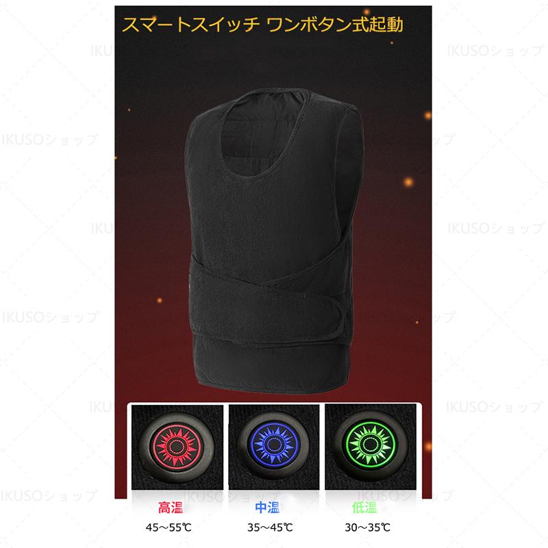 電熱ベスト　ワークマン　バッテリー二個付 Amazon.co.jp: バートルバッテリー で ワークマンのヒーターベストが