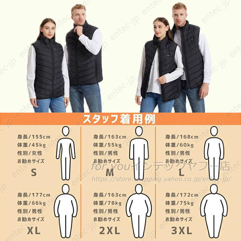 即納 電熱ベスト日本製ヒーターベスト 2025強化版 21つヒーター