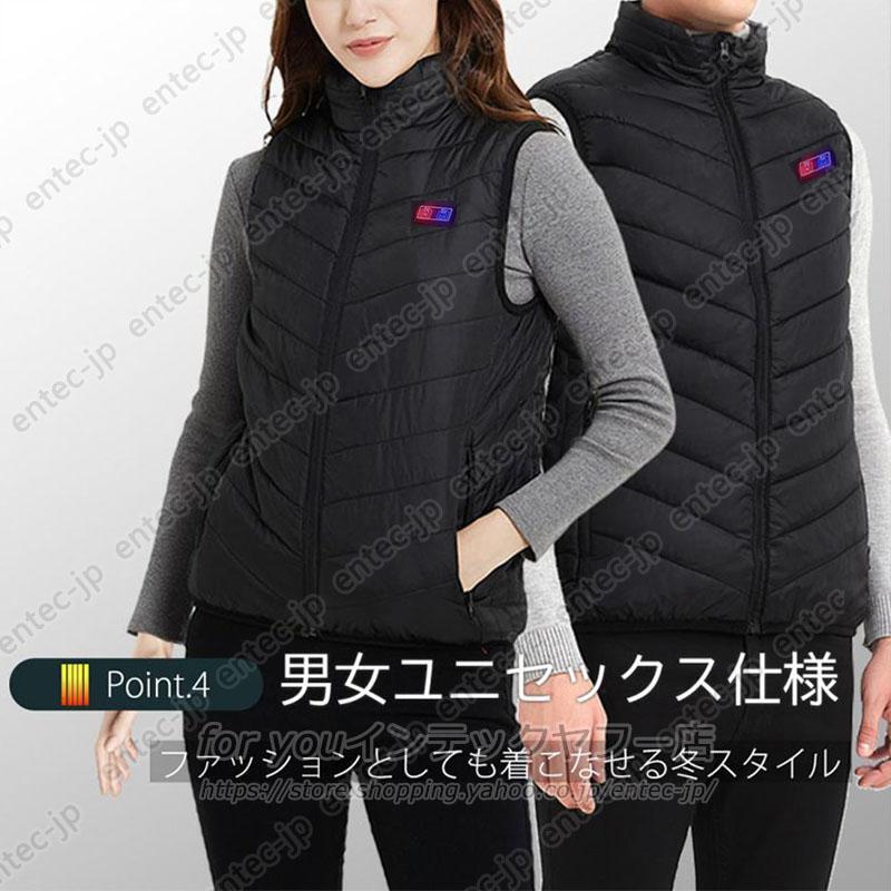 即納 電熱ベスト日本製ヒーター ベスト 2025強化版 28つヒーター付き