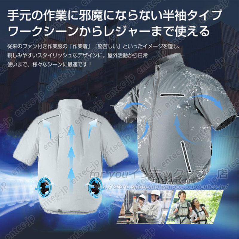 空調ベスト 最強 冷却服 空調作業服 おすすめ 空調ウェア 20000mAh