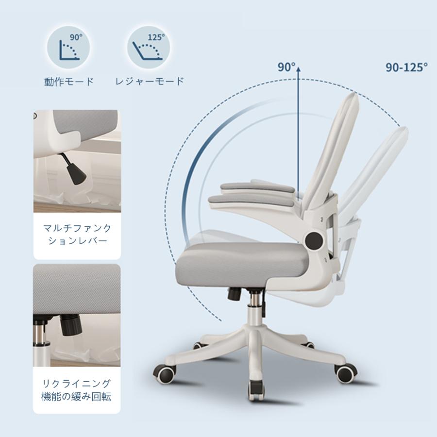 即納 オフィスチェア デスクチェア 椅子 チェア パソコンチェア 跳ね