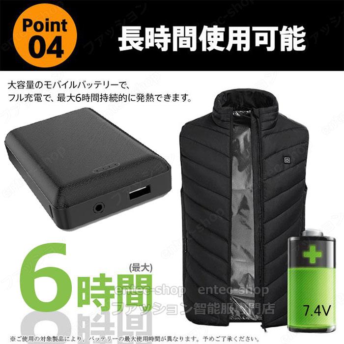 ヒーターベストバッテリーセット 即納 電熱ベスト 電熱ジャケット ヒーターベスト2025電熱ベスト